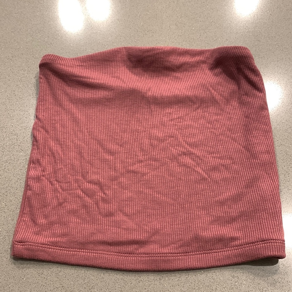American Eagle maroon tube top